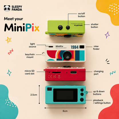 MiniPix™ Keychain Camera
