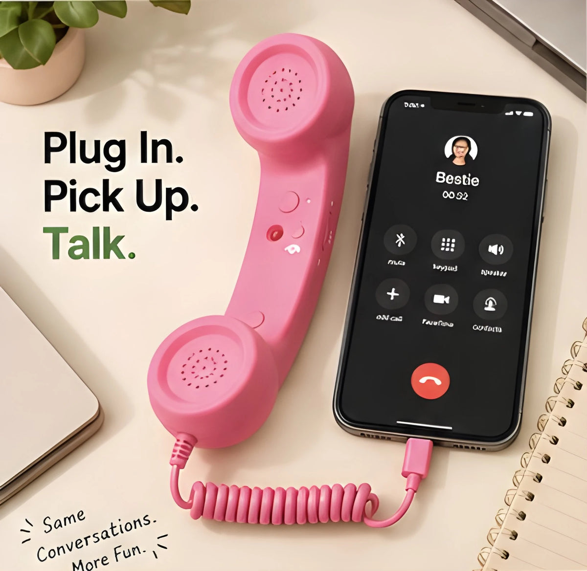 DIALO™ Retro Phone Handset | Mystery Colour